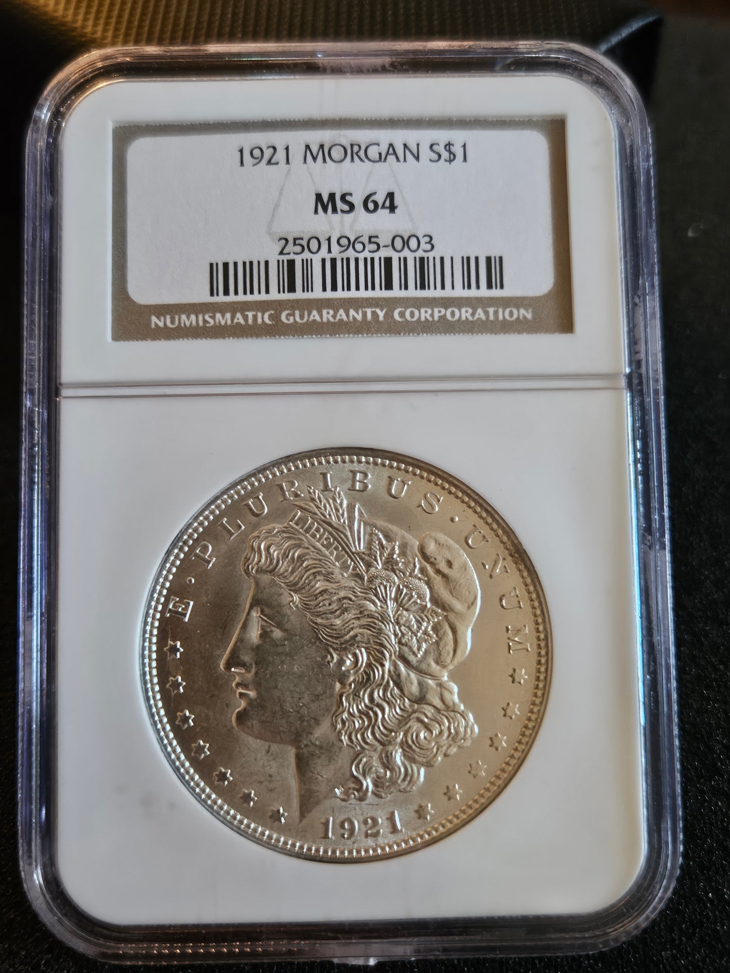 1921 Morgan dollar