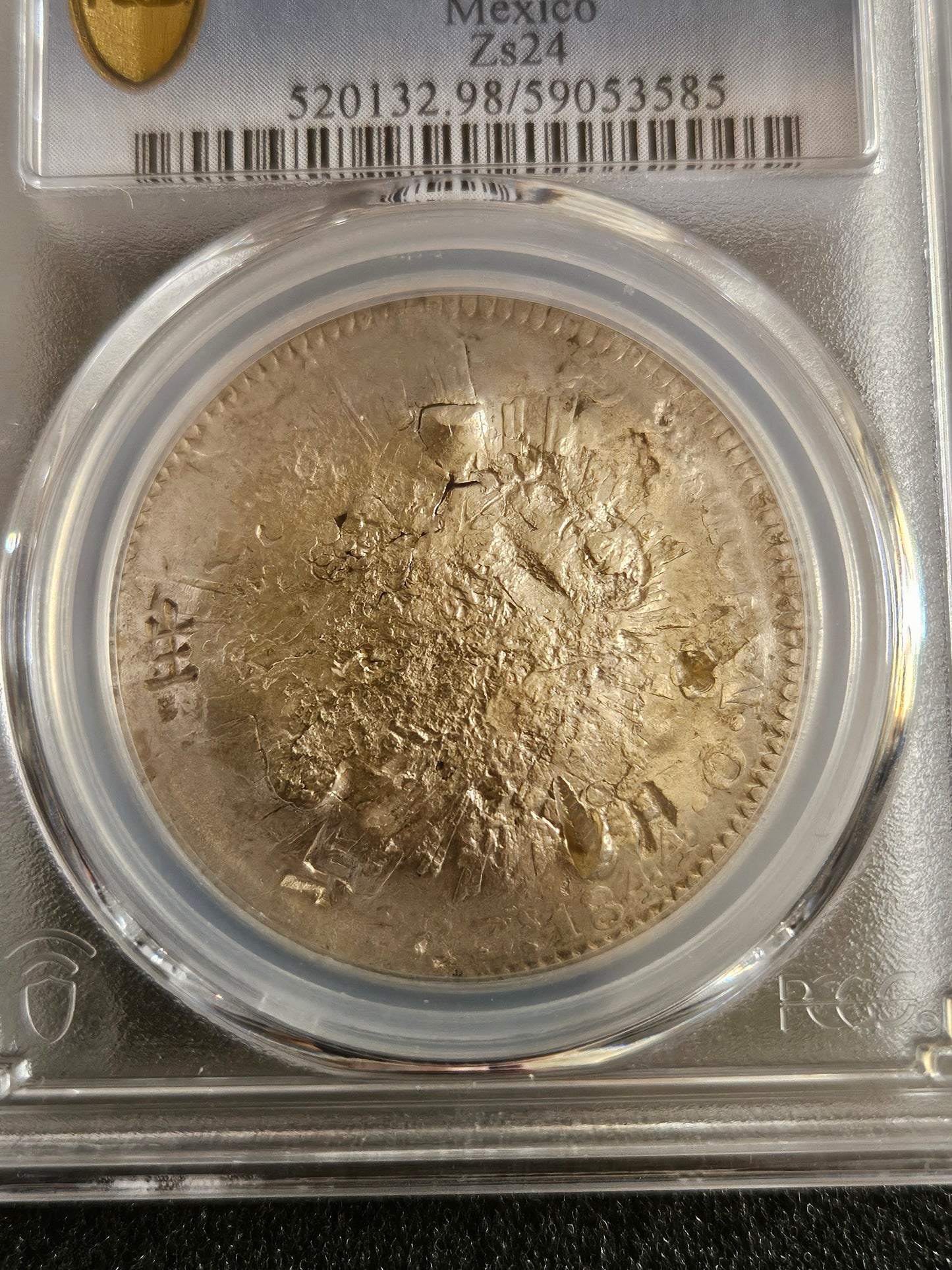 1844 Mexico 8 Reales