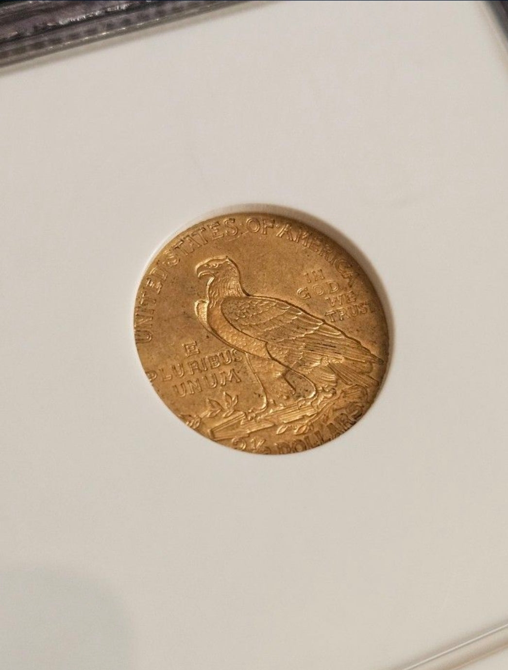 1910 $2.5 gold coin