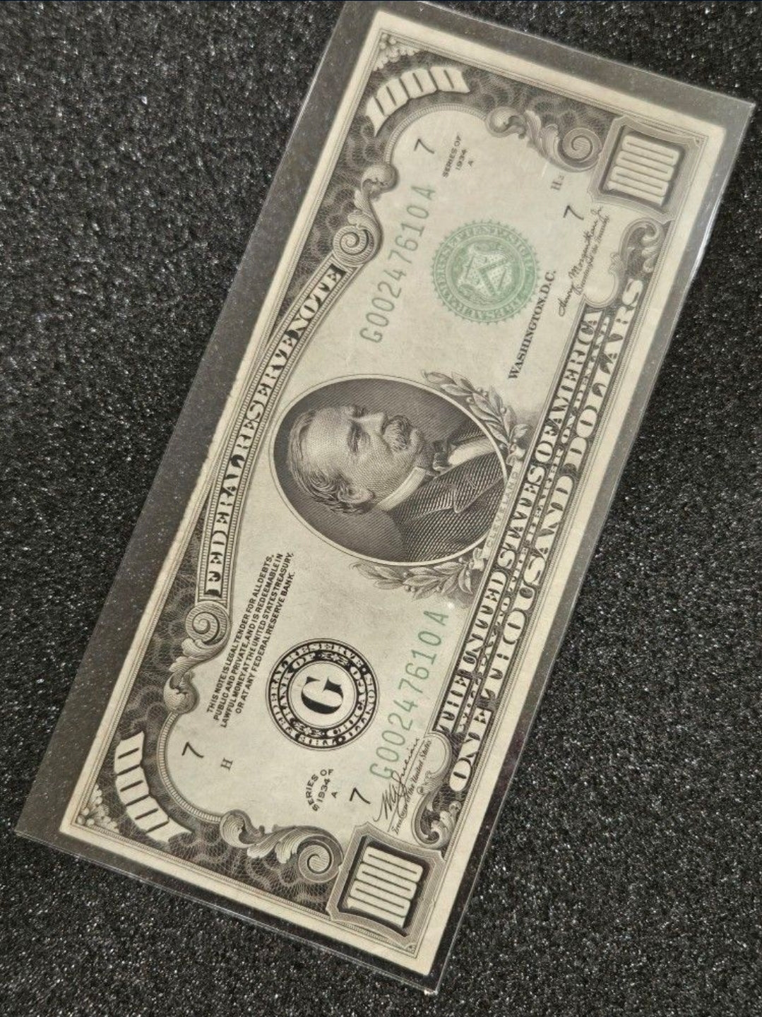 1934-A $1000 Note