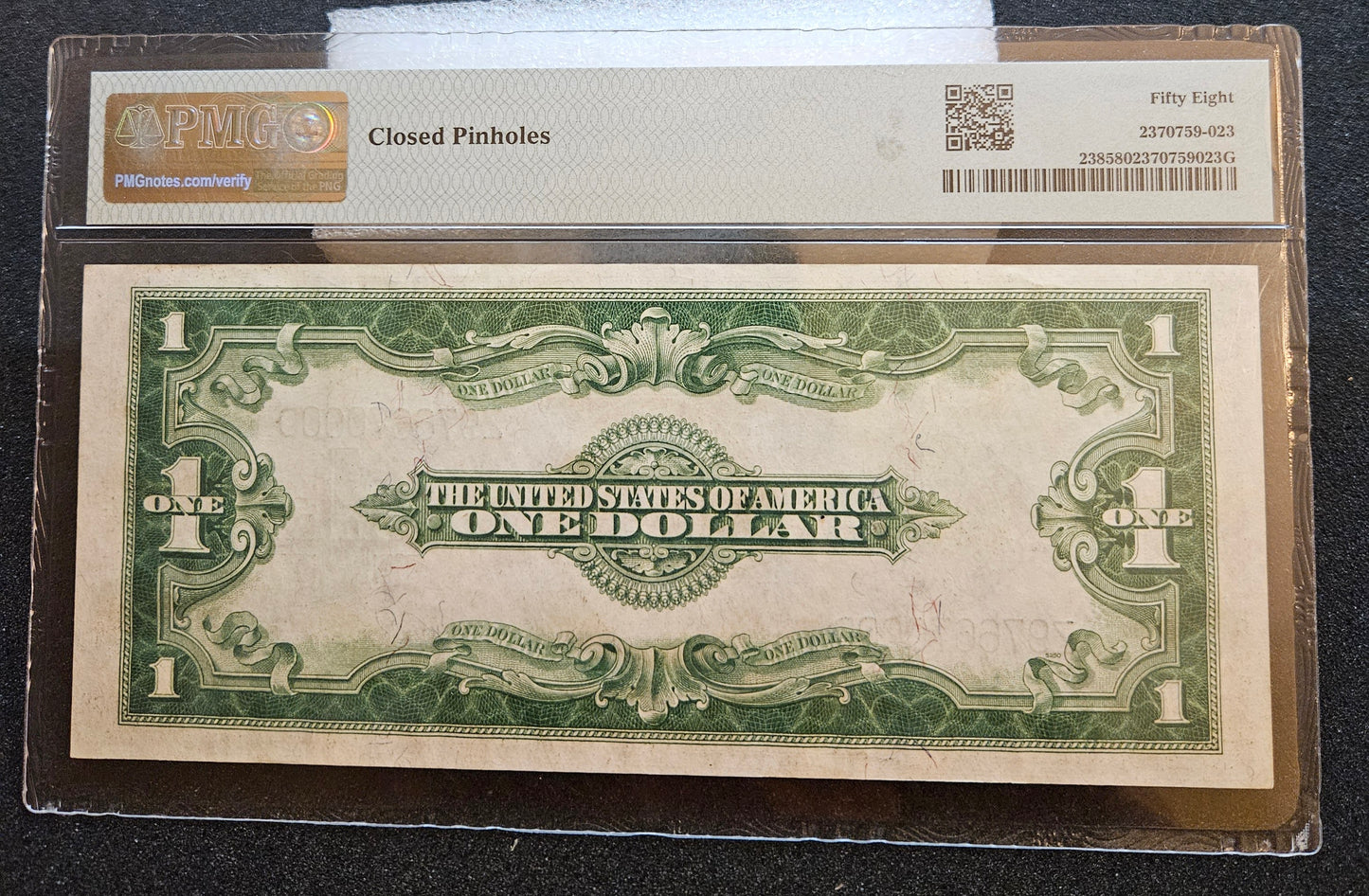 1923 $1 silver certificate