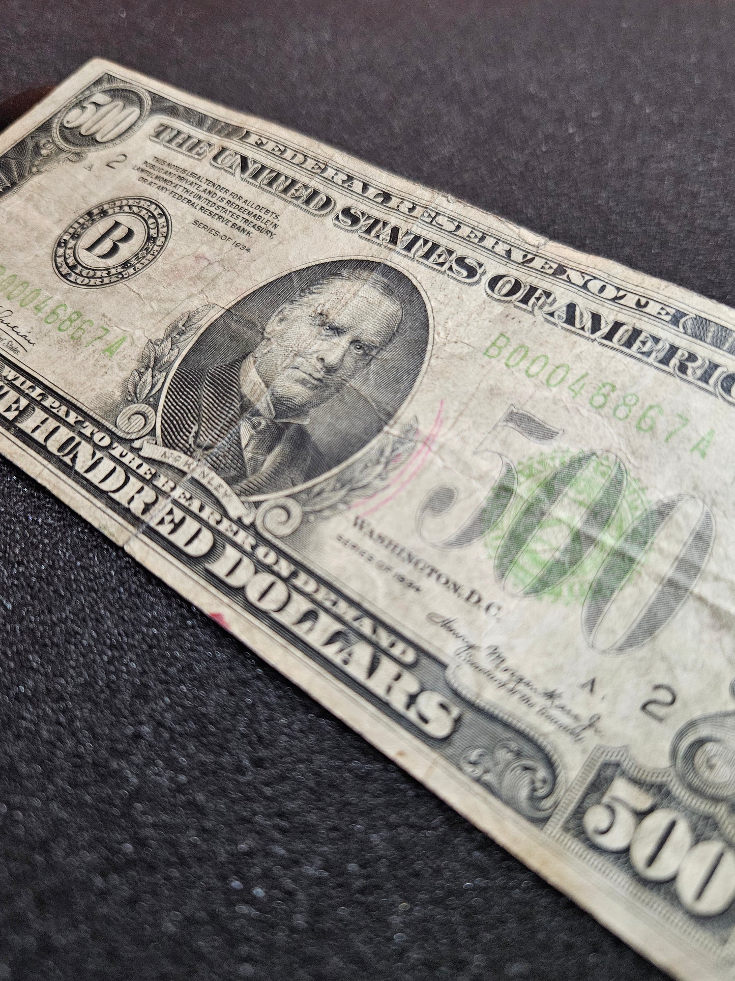 1934 $500 LGS