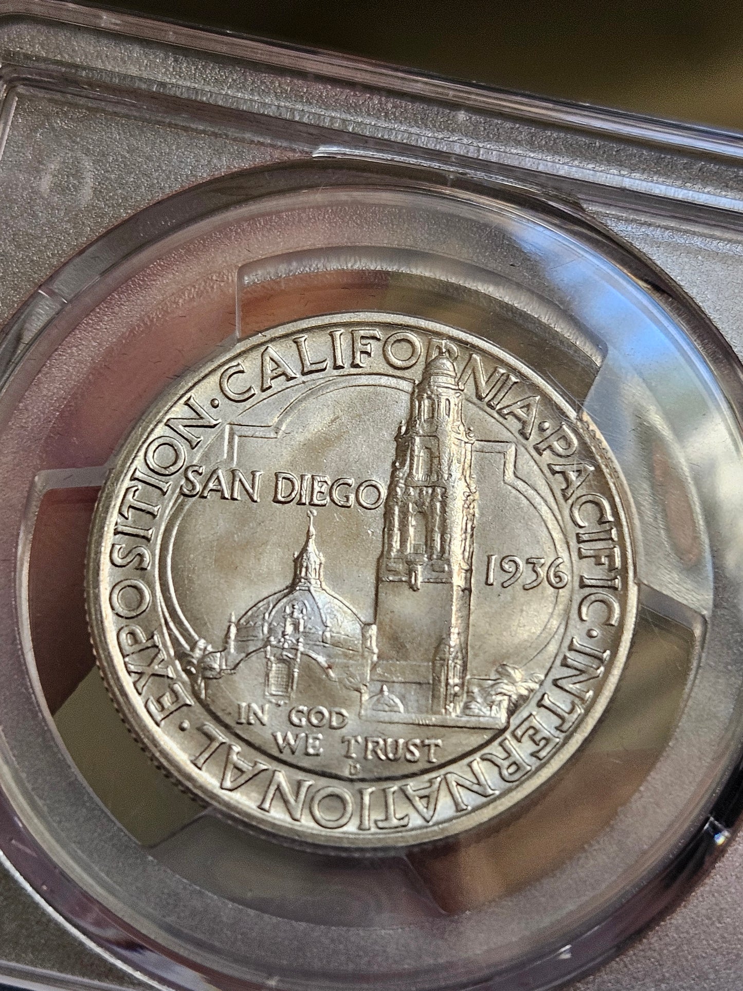 1936-D Half Dollar San Diego