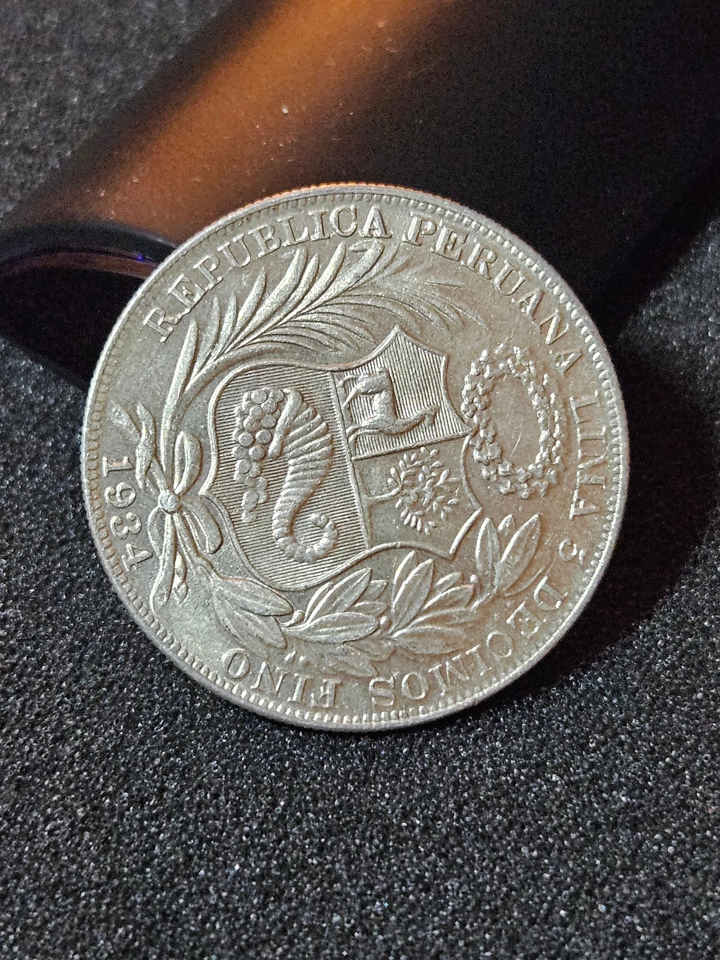 1934 Peru Un Sol