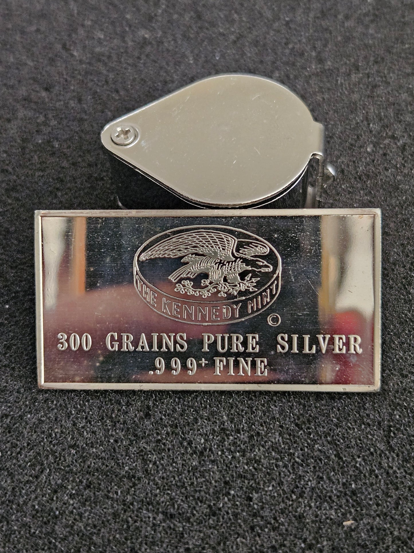 Kennedy Mint Silver Bar