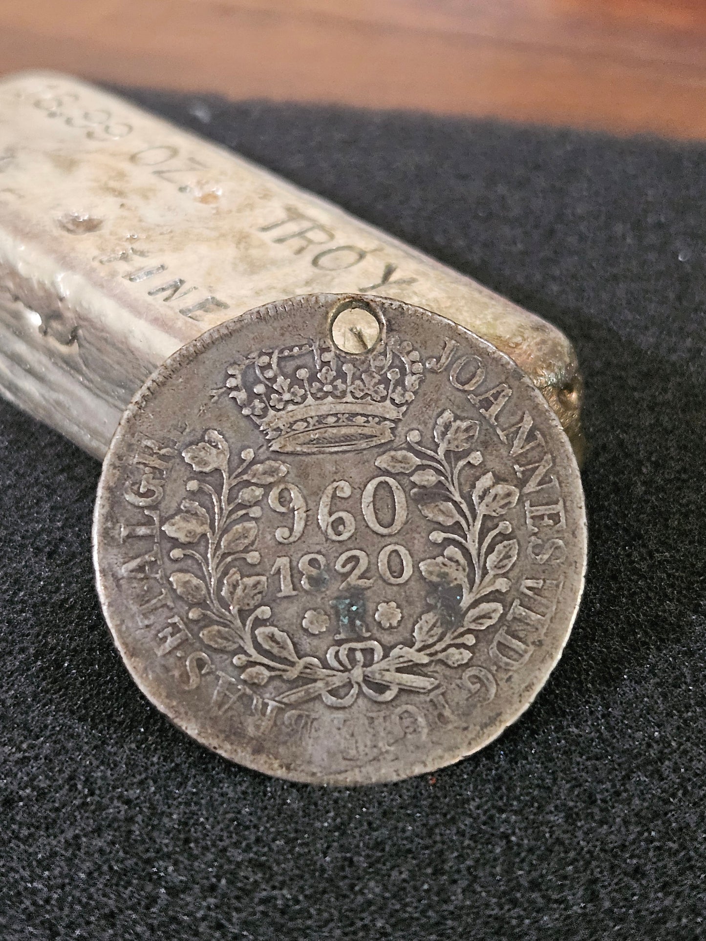 1820 Brazil 960 Reis