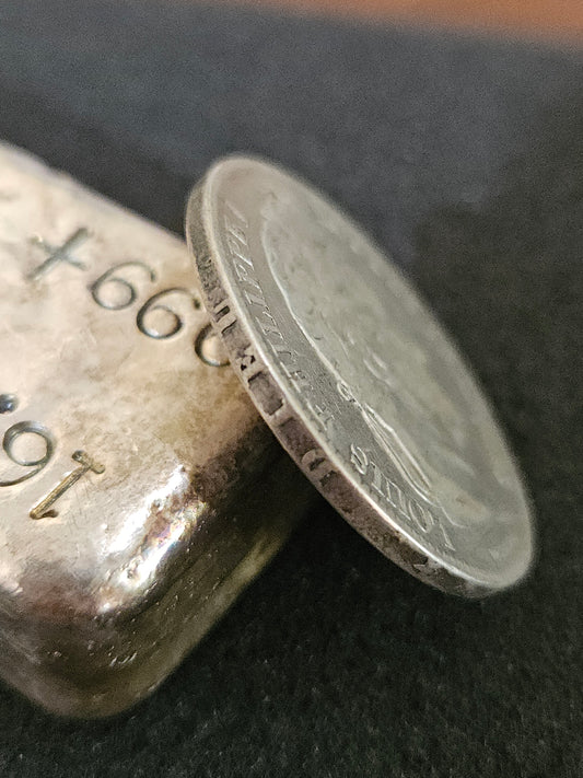 1832 French 5 Franc silver coinage
