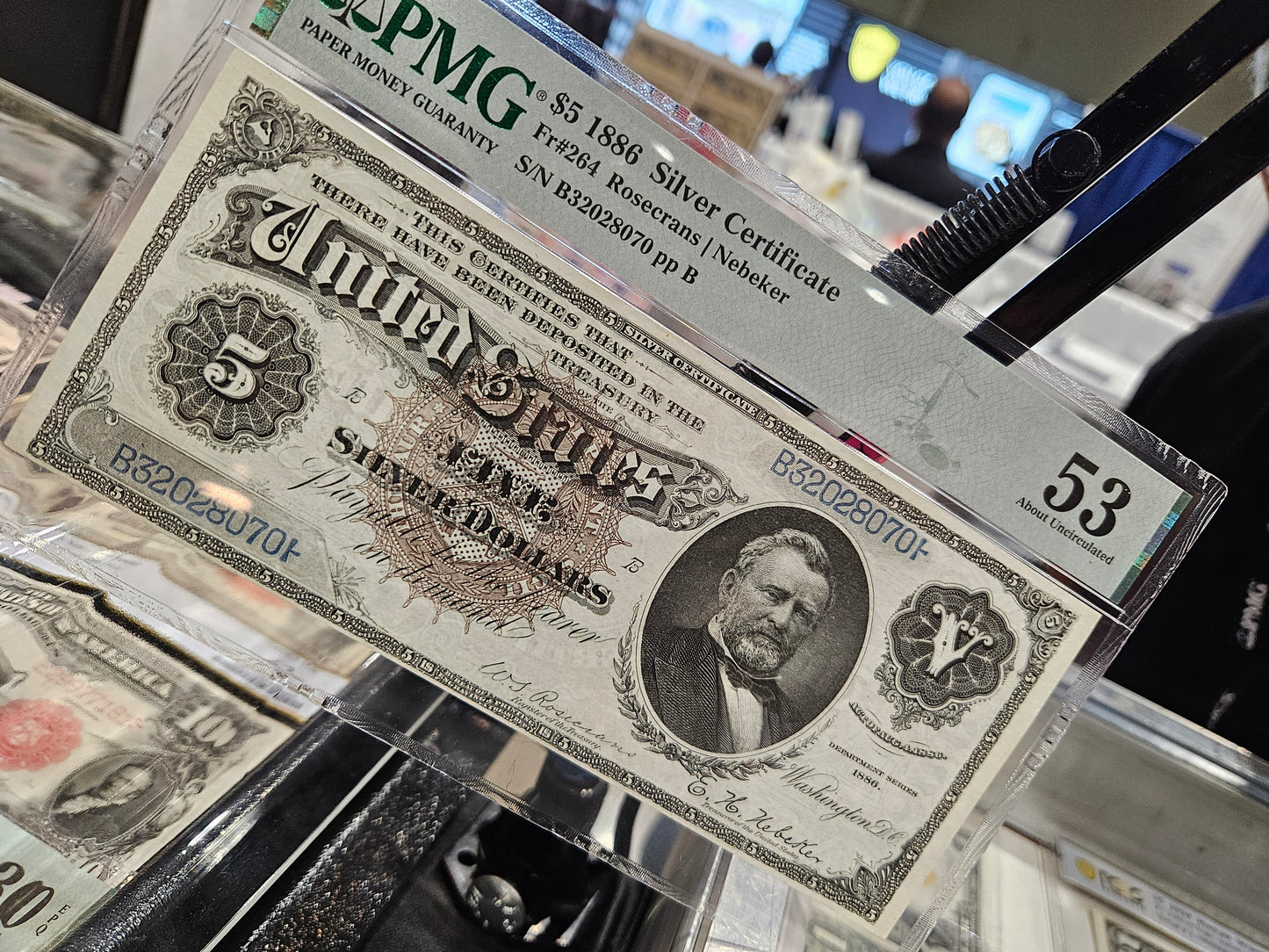 1886 $ Silver Certificate