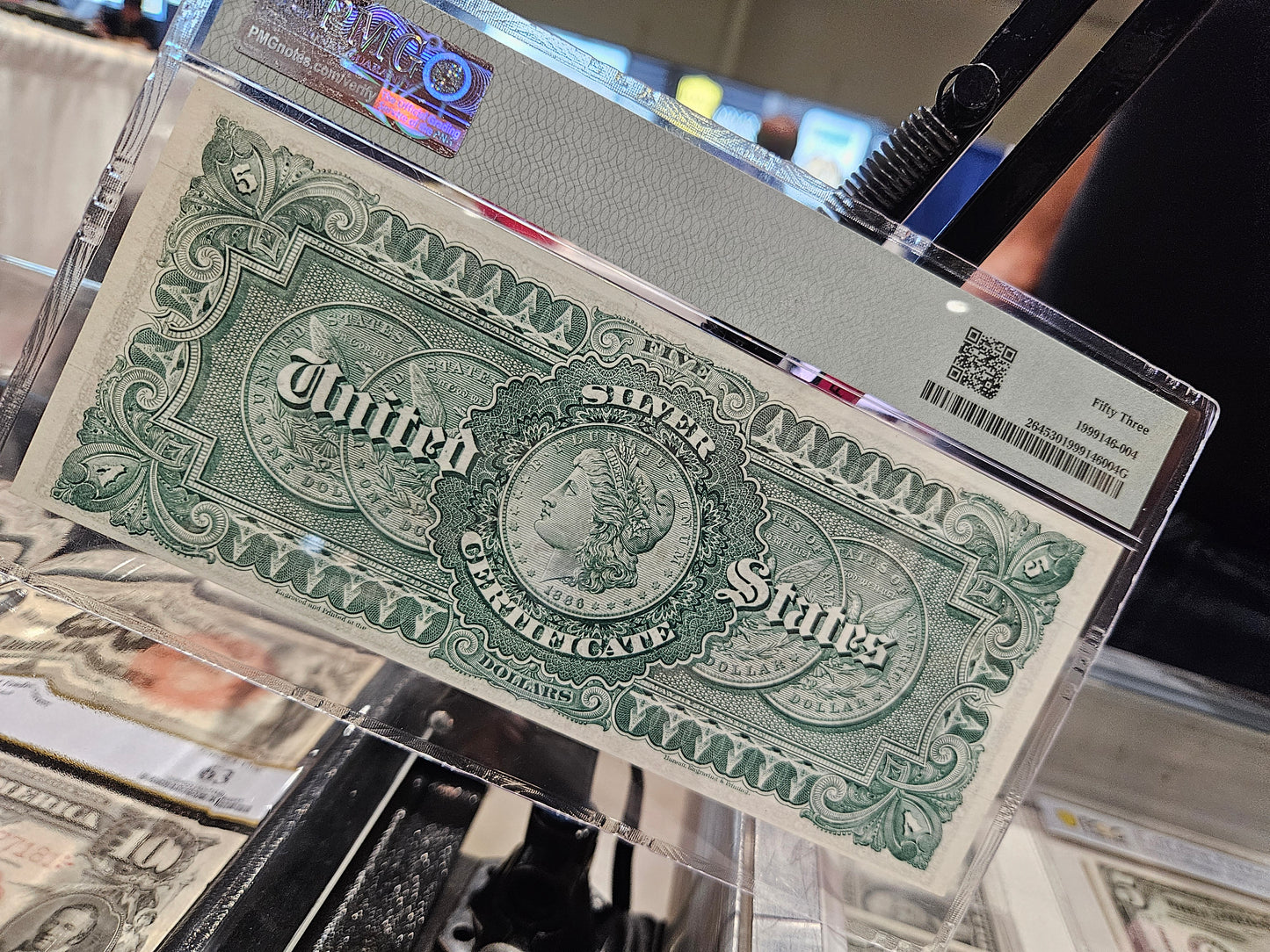 1886 $ Silver Certificate