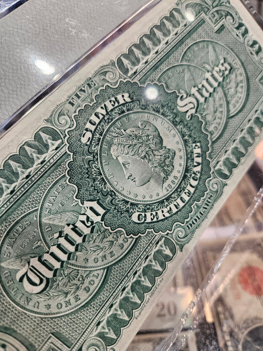 1886 $ Silver Certificate
