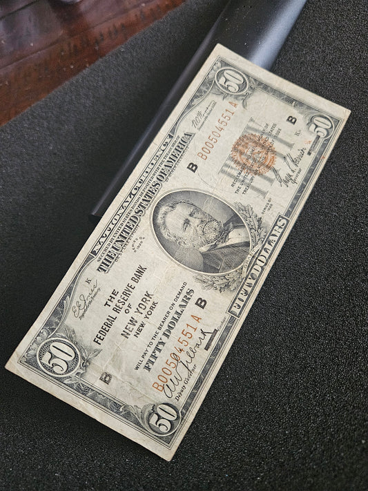 1929 $50 NY