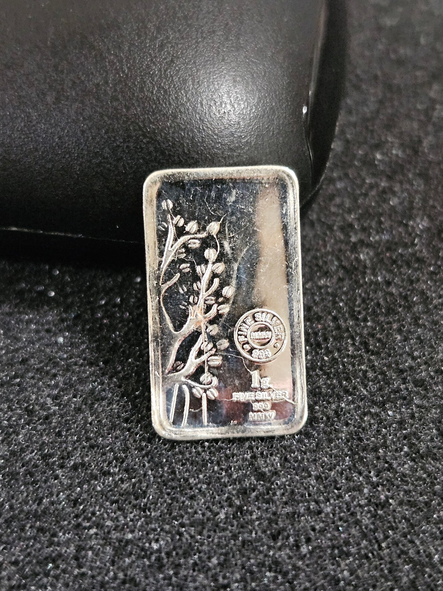 Vintage 1 gram silver bar