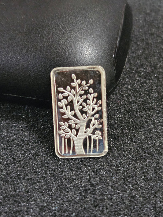 Vintage 1 gram silver bar