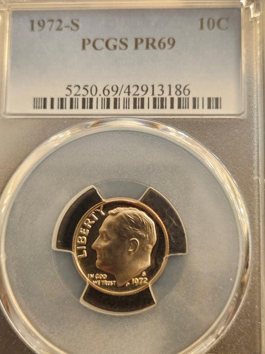 1972-s Roosevelt Dime