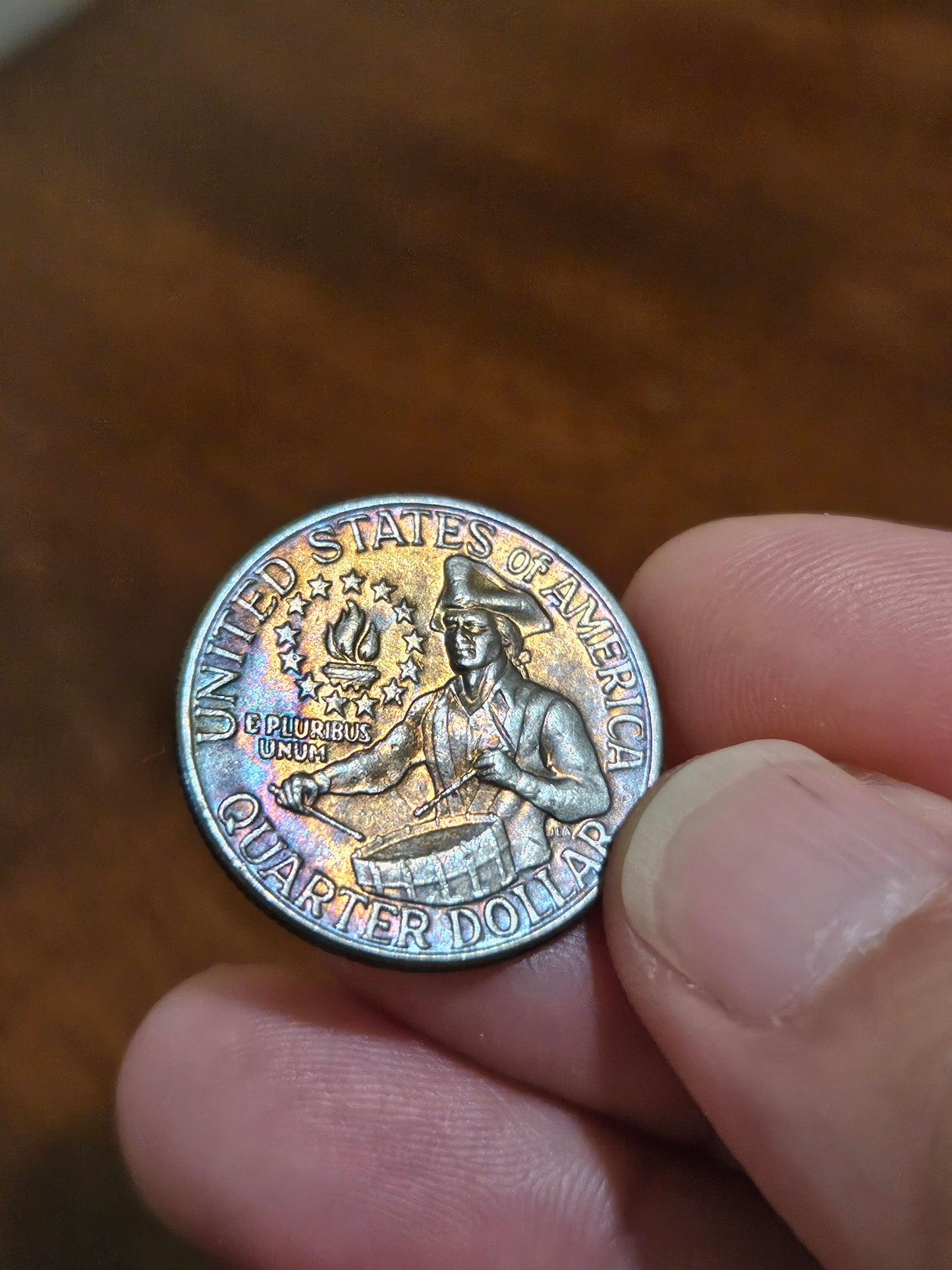 1976 Drummer 25 cents