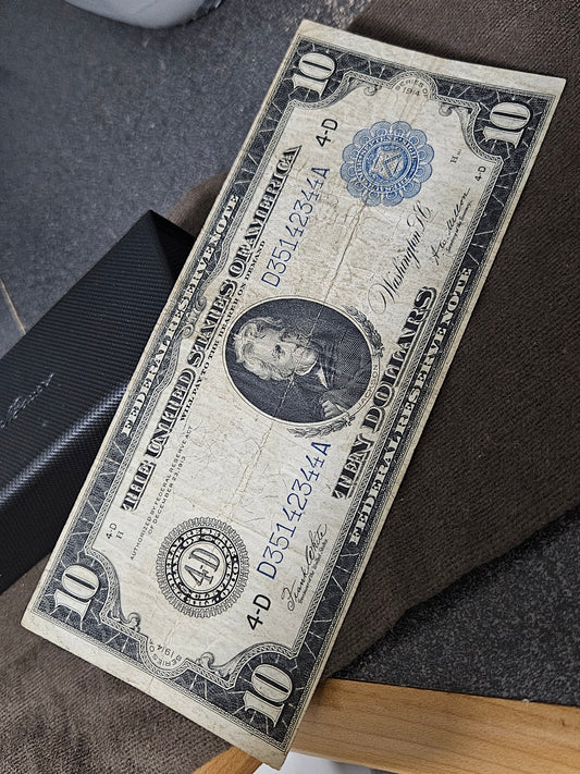 1914 $10 FRN