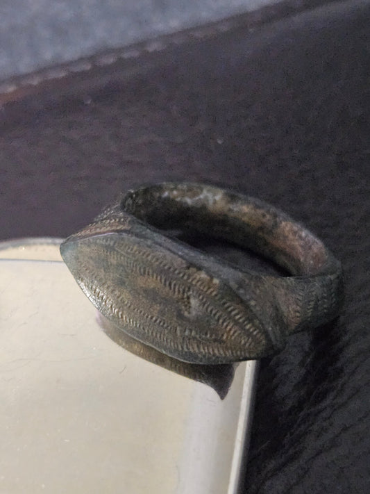 Ancient Roman Empire Bronze Ring Year 27 BC-476 AD.