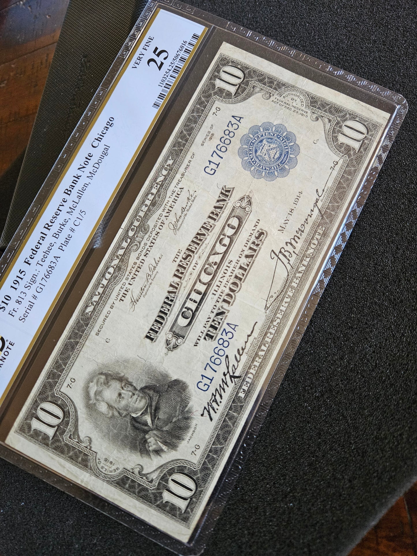 1915 Federal Reserve Bank Note Chicago