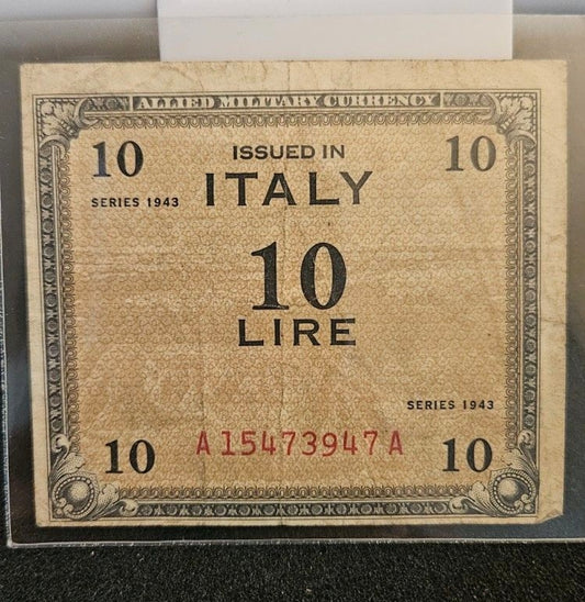 1943 WW2 Allied MIlitary Currency