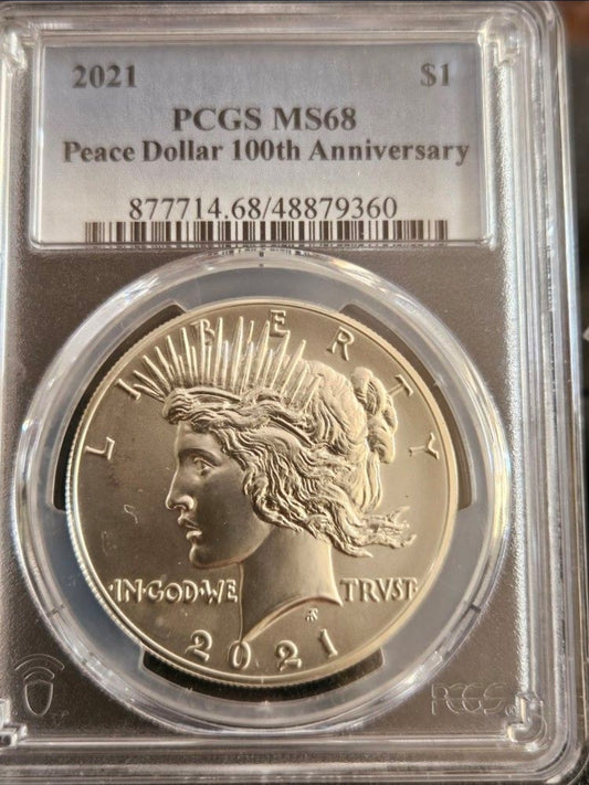 2021 Peace Dollar