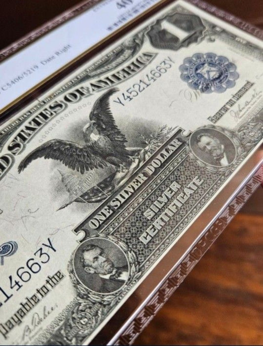 1899 $1 silver certificate