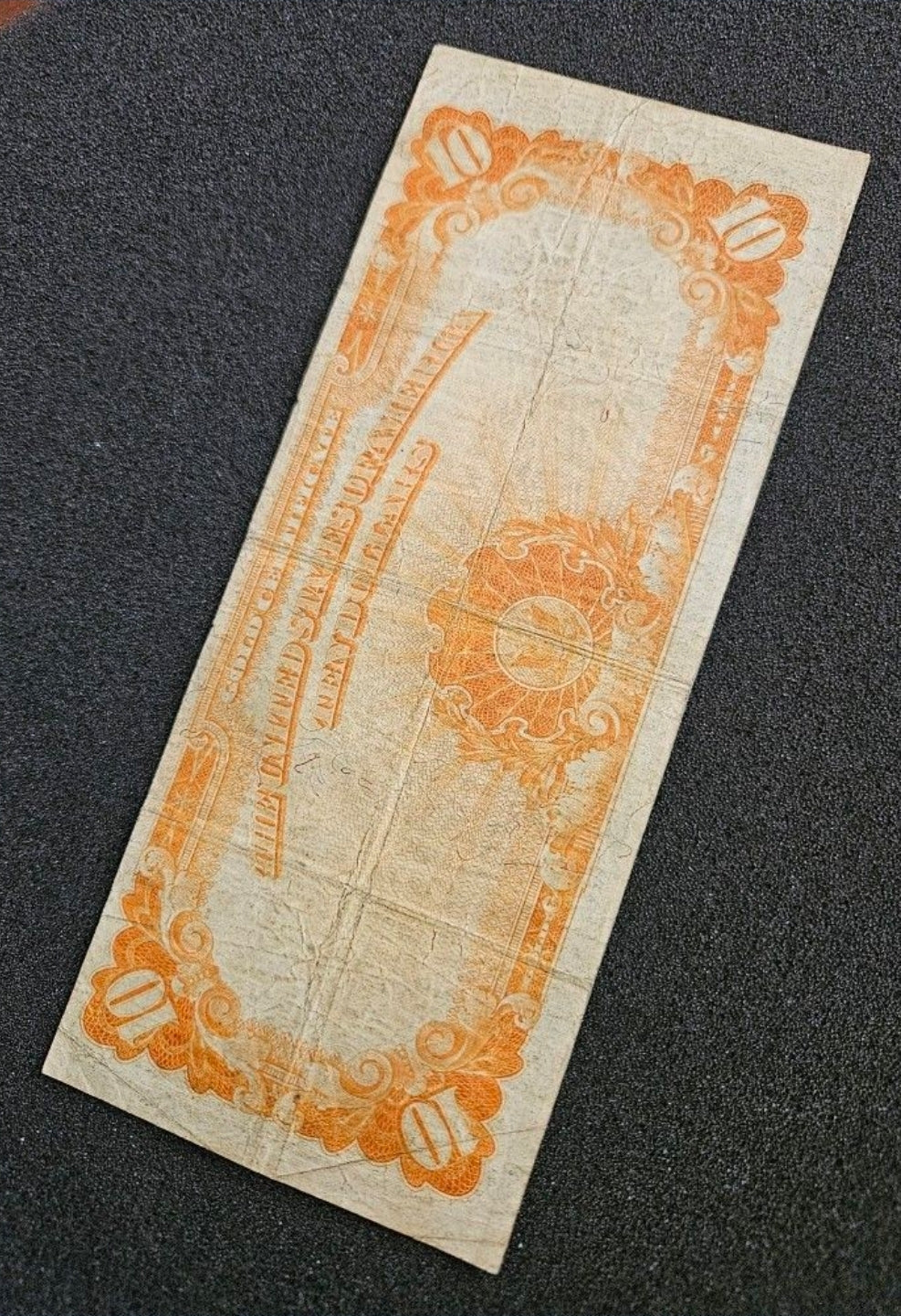1922 $10 Gold Certificate