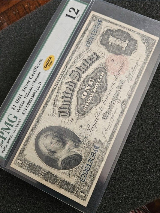 1891 $1 Silver Certificate