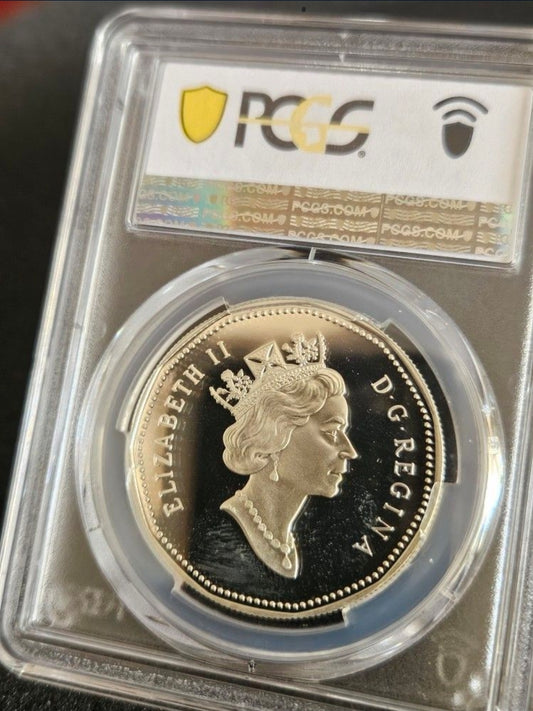 1997 Canadian silver dollar
