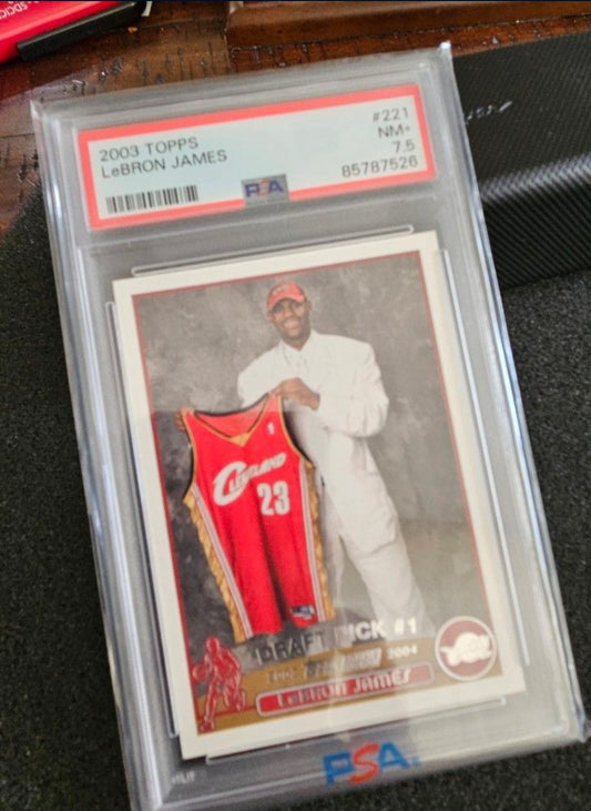 2003 LeBron James Rookie card