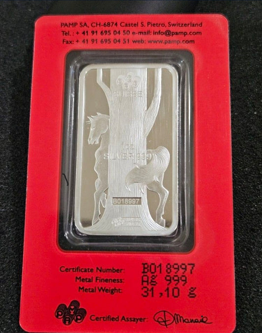 2014 Pamp Silver Bar