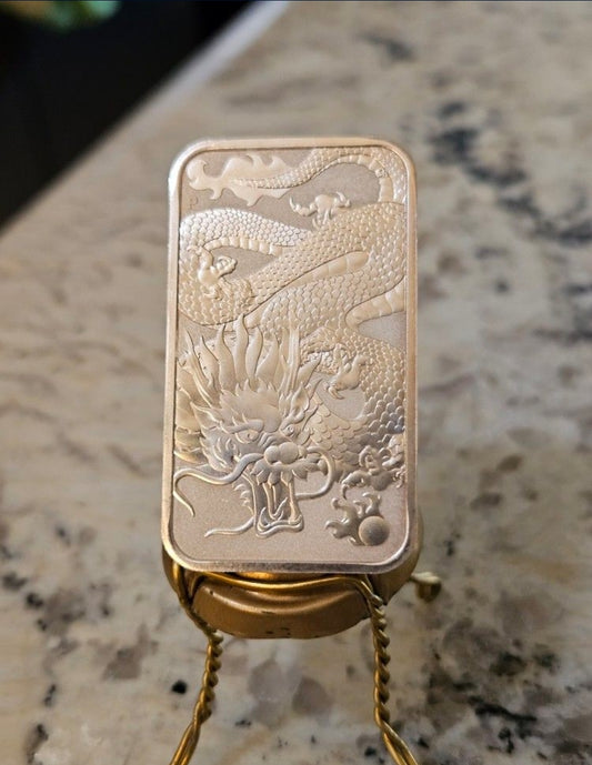 2022 Dragon silver bar