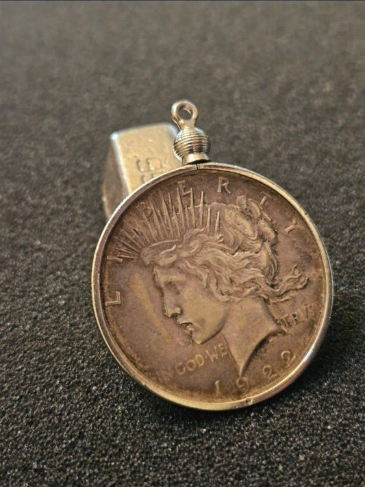 Peace Dollar Pendant