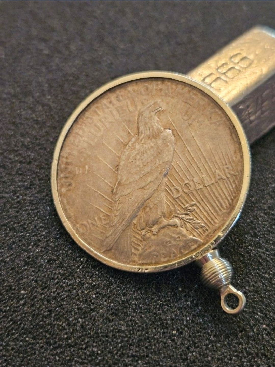 Peace Dollar Pendant