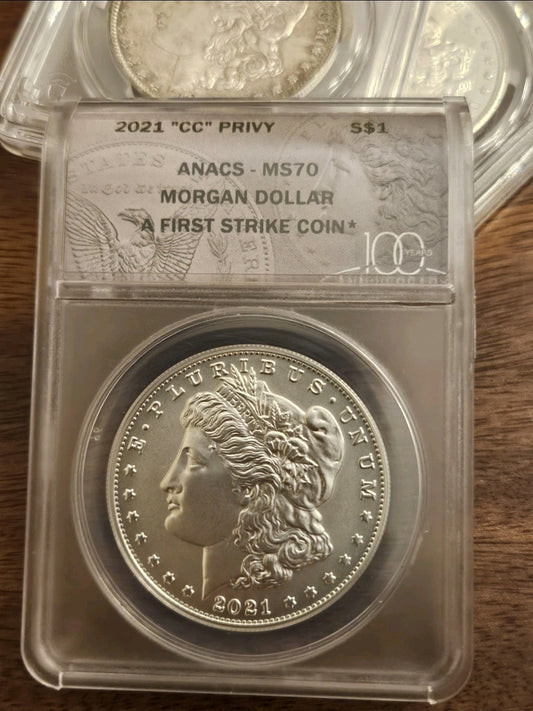2021 Morgan Dollar "CC' Privy