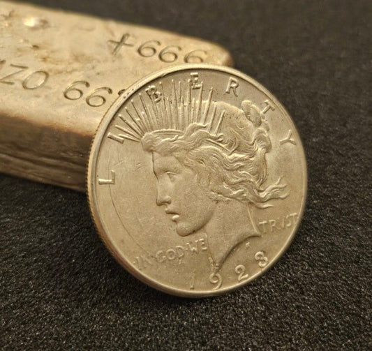 1928 Peace Dollar