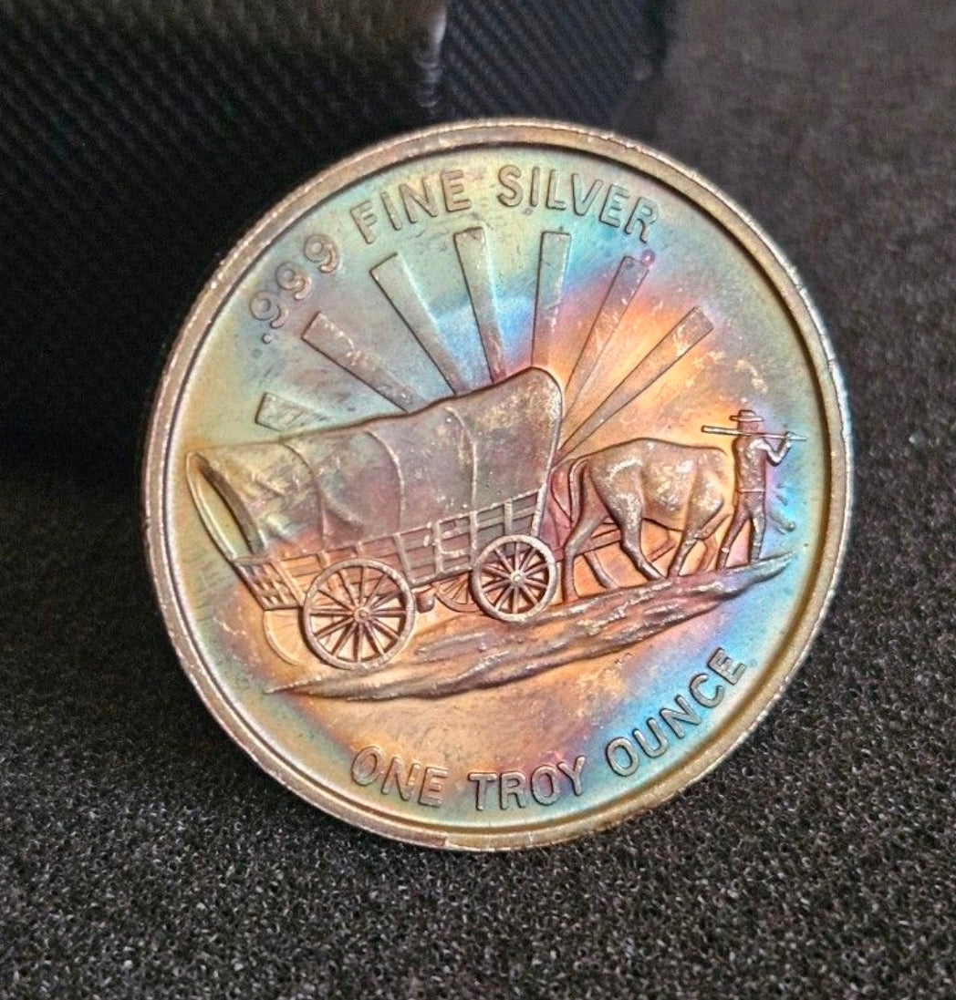 Vintage 1 Oz fine Silver