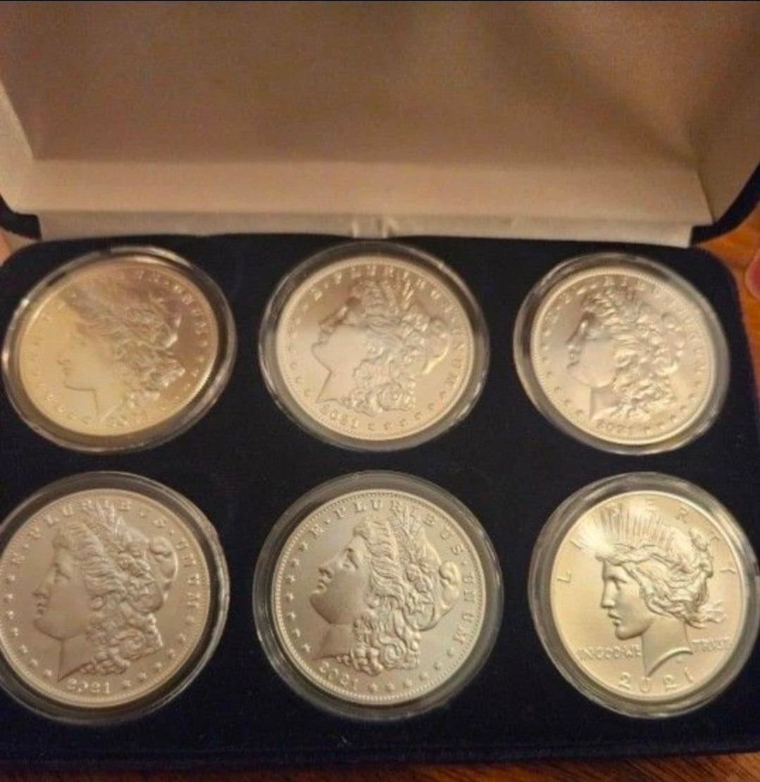 2021 Morgan & Peace Dollar 100th Anniversary Set