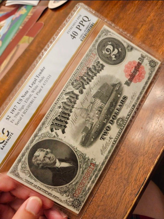 1917 $2 Legal Tender