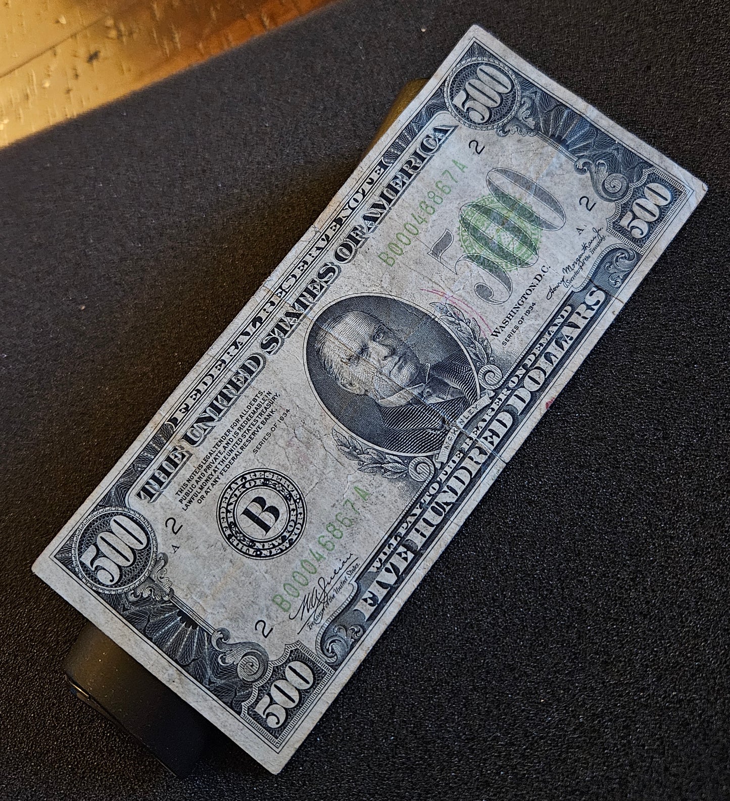 1934 $500 LGS