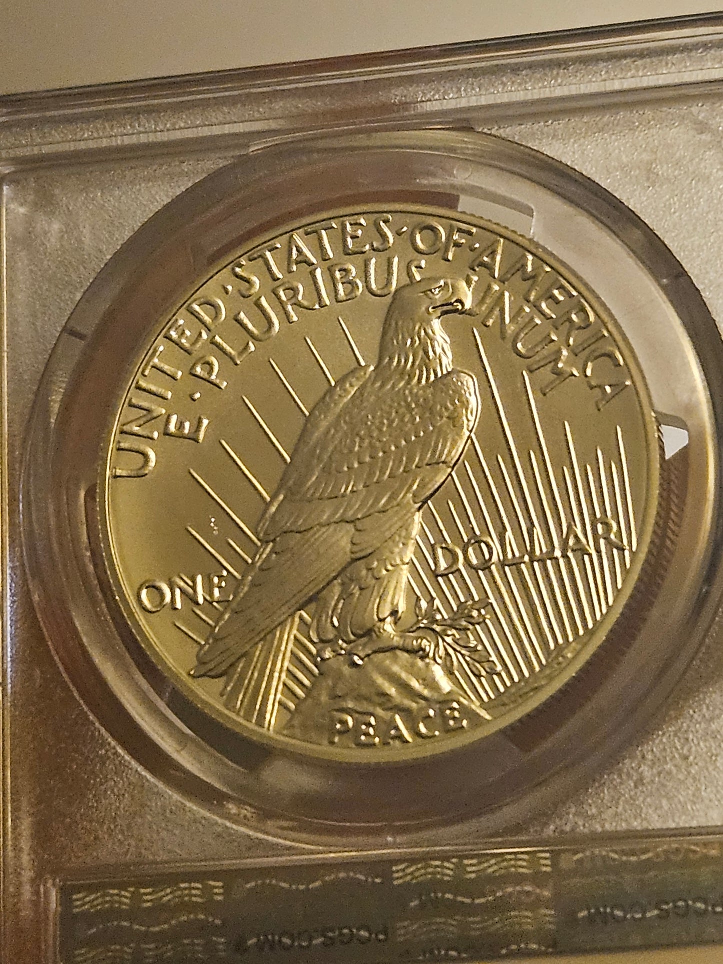 2021 Peace Dollar