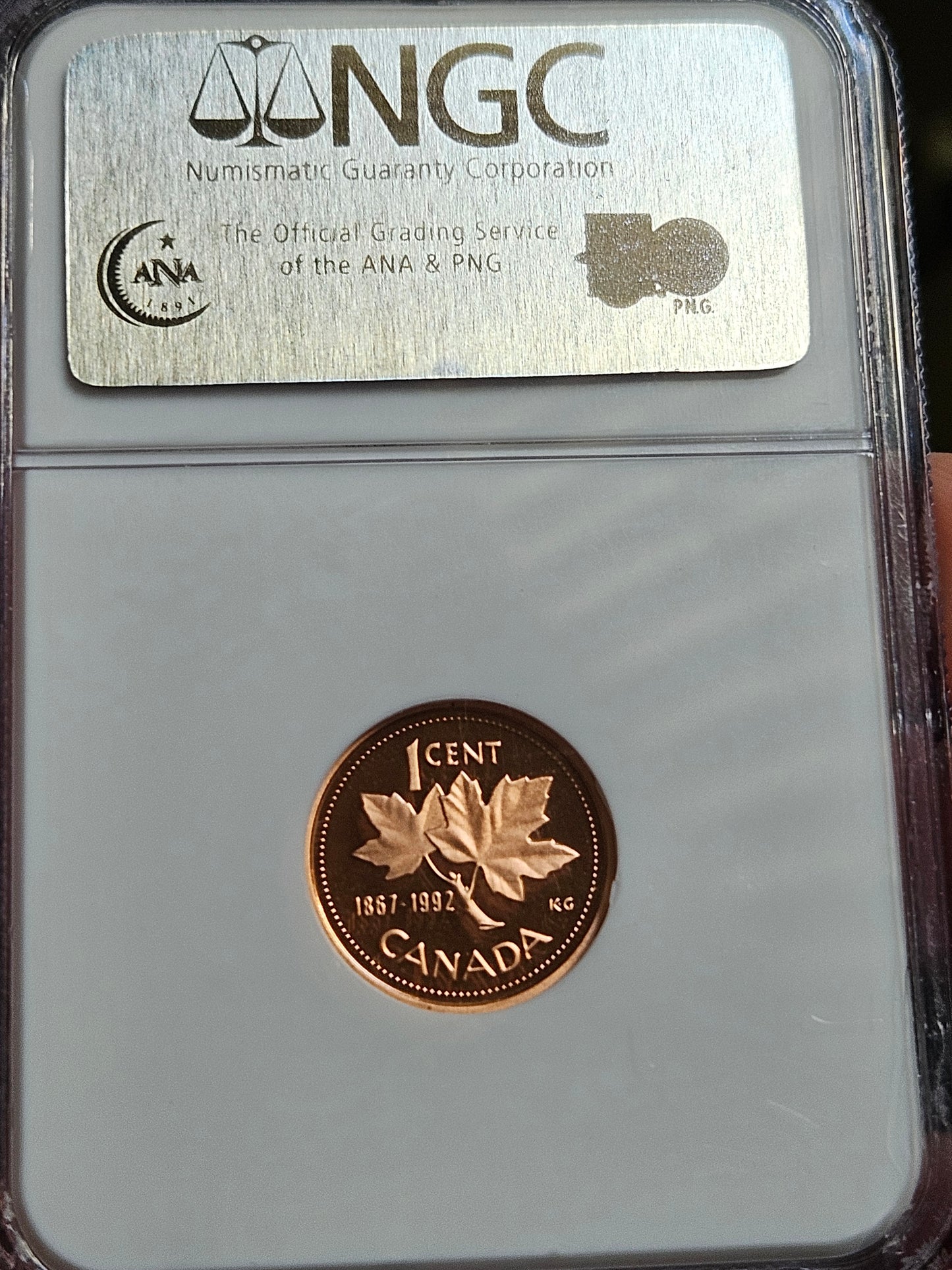 1992 Canadian Cent