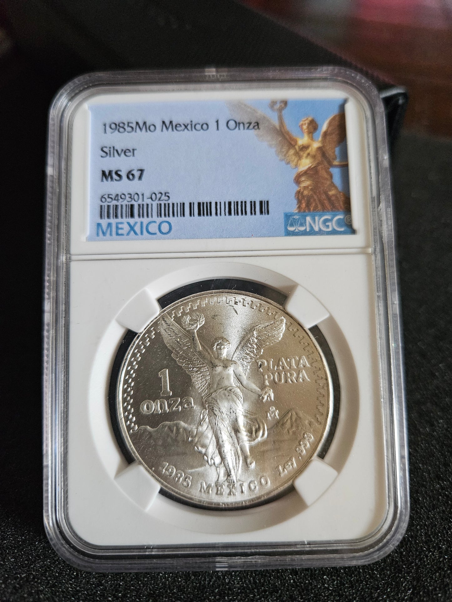 1985 Mexico 1 Onza