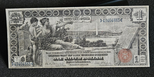 1896 $1 Silver certificate
