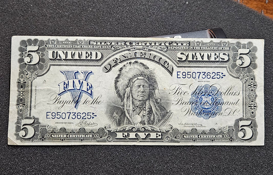 1899 $5 Silver certificate