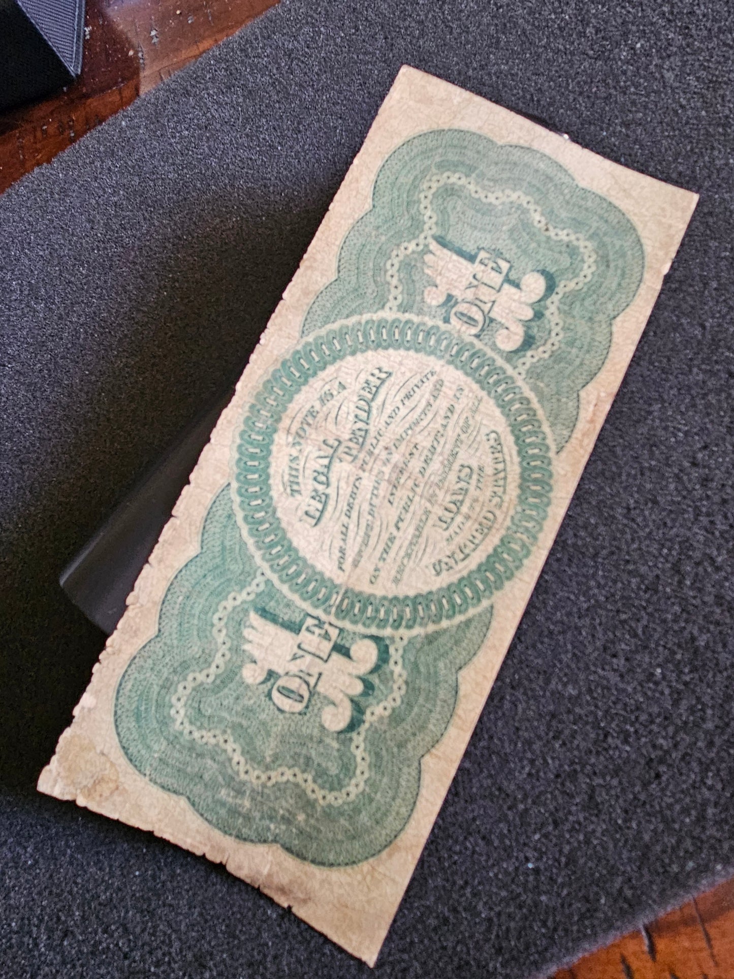 1862 $1 Legal Tender