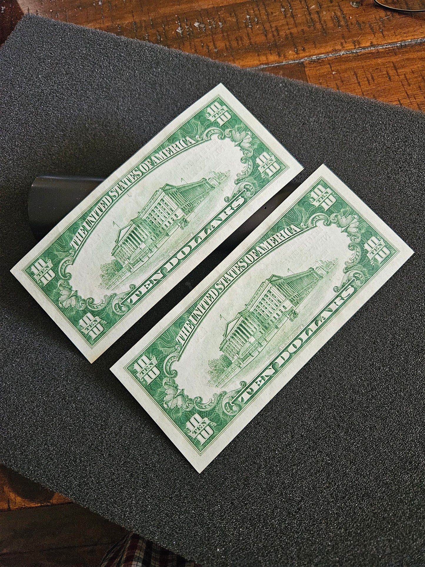 1929 $10 NY National Bank notes ( consecutive serial )