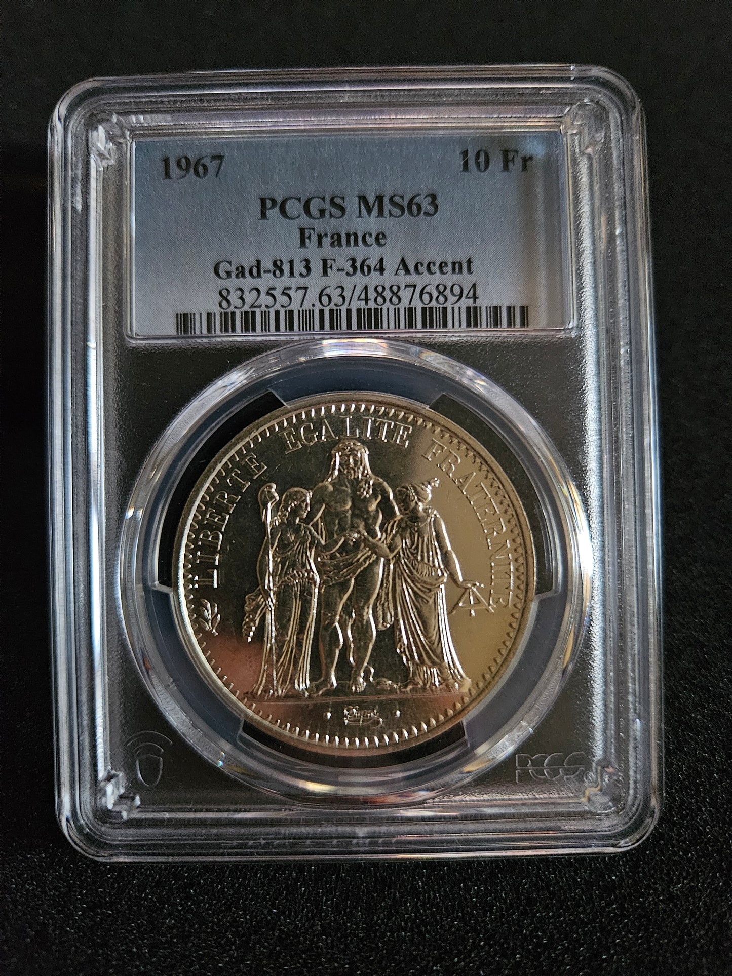 1967 France 10 Franc