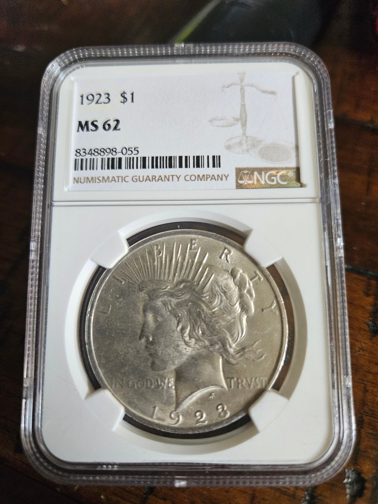 1923 Peace Dollar