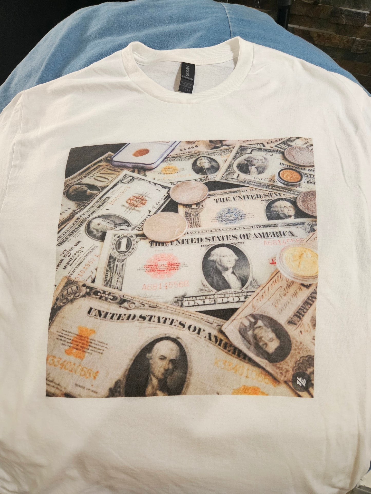 Money Print T-shirt