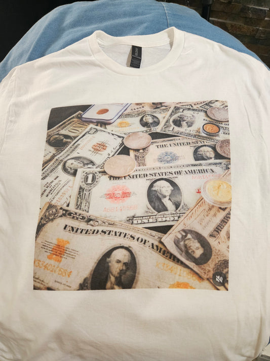 Money Print T-shirt